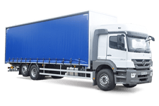 Car Hire Stowmarket - 26 Tonne Curtain Side Truck - Truck hire Stowmarket